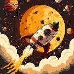 rocket to moon